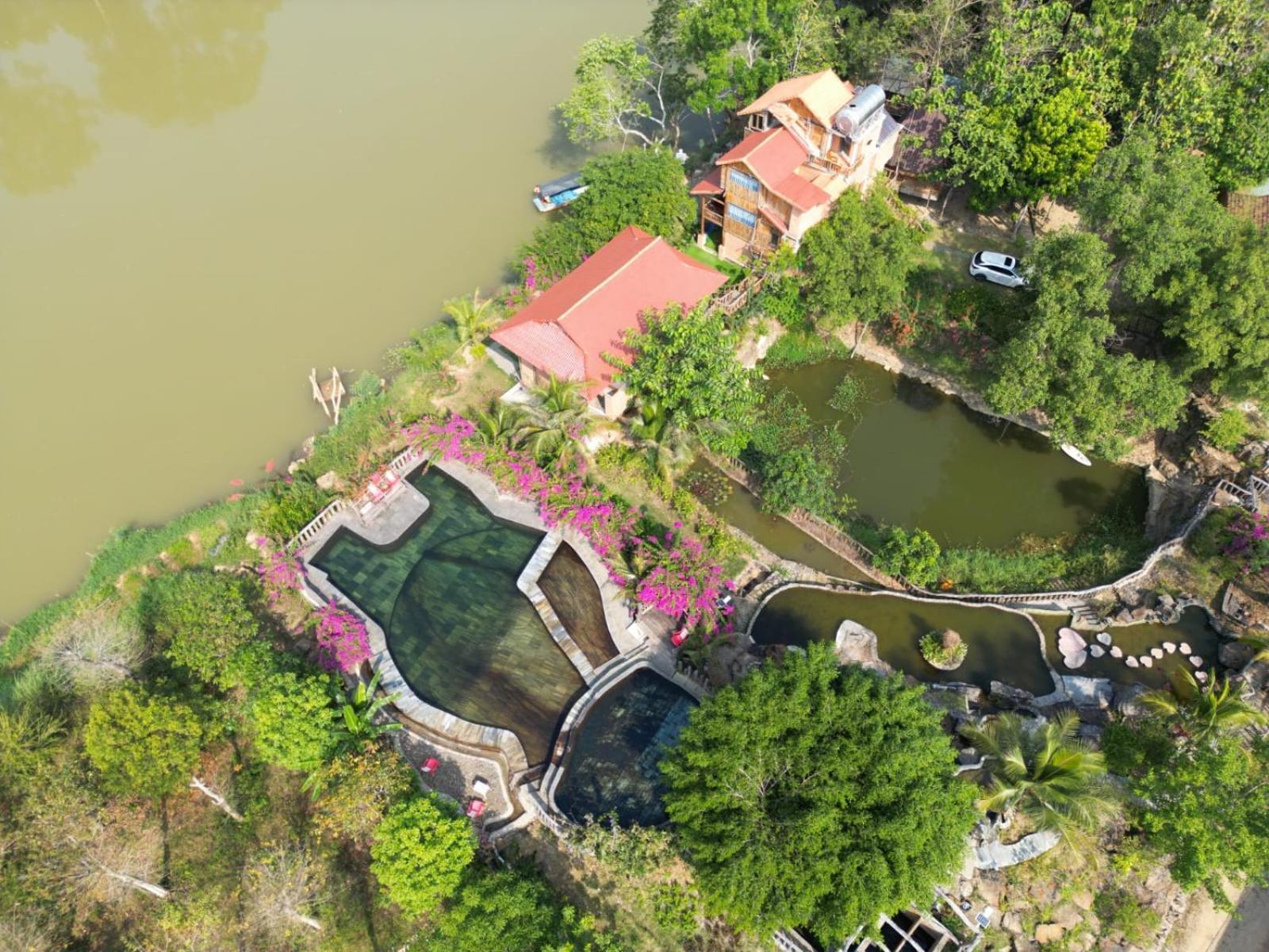 Green Bamboo Lodge Resort Cat Tien Luaran gambar