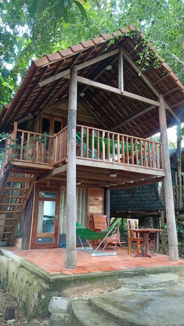 Green Bamboo Lodge Resort Cat Tien Luaran gambar